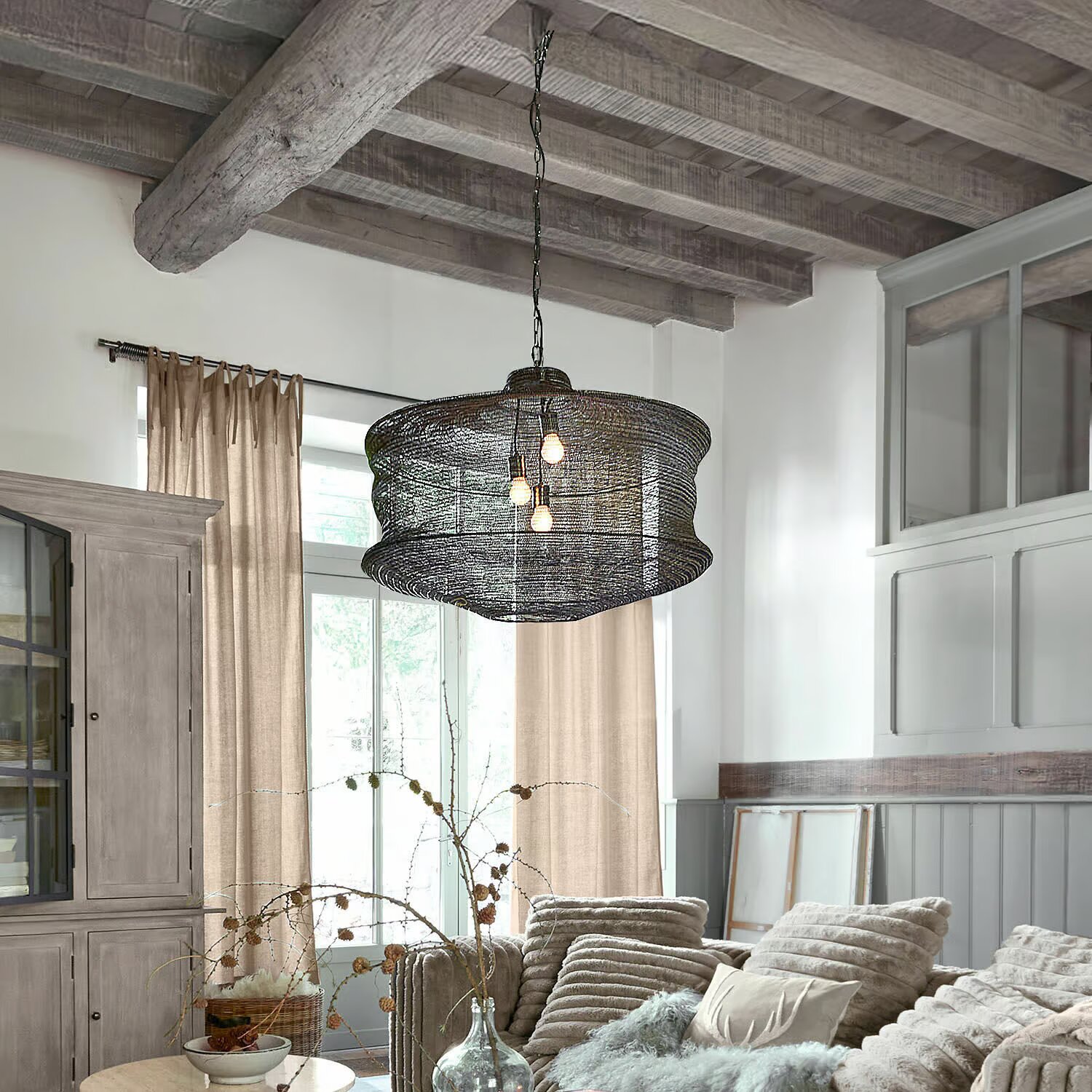 LOBERON Závěsná lampa Valerique
