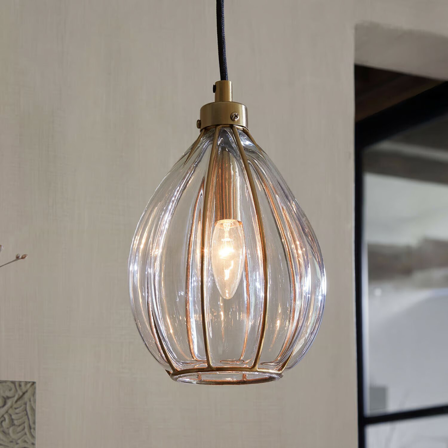 LOBERON Závěsná lampa Velunas
