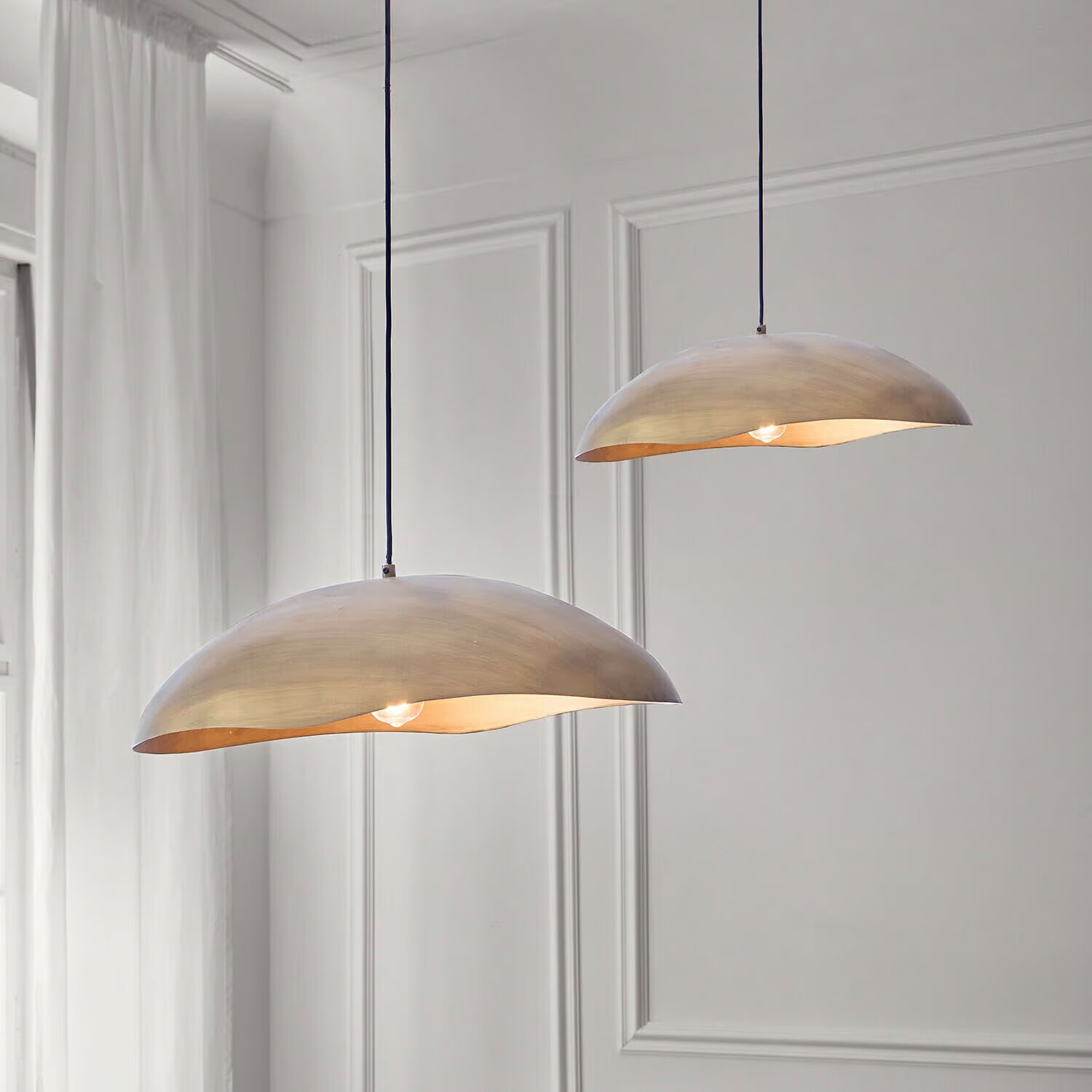 LOBERON Závěsné lampy 2dílná sada Gariés