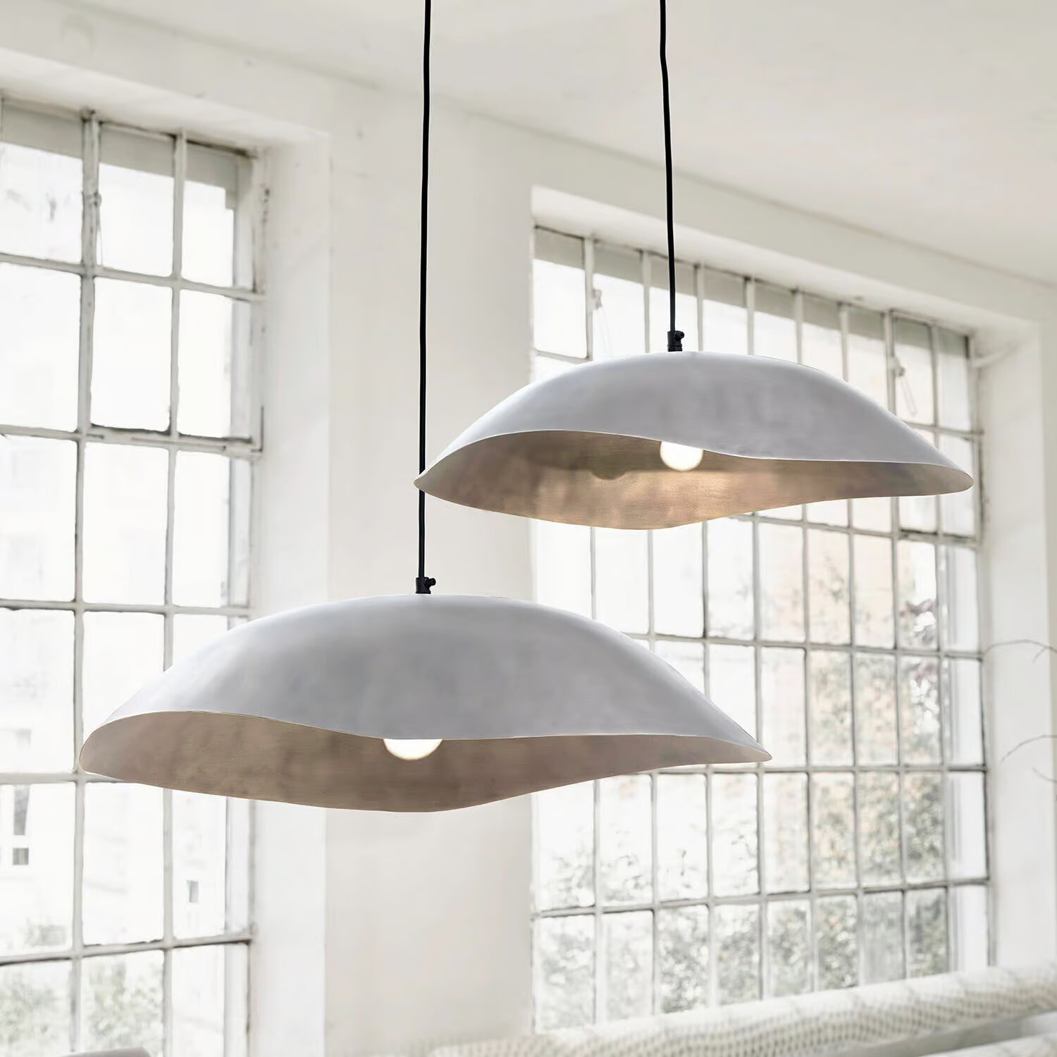 LOBERON Závěsné lampy 2dílná sada Gariés