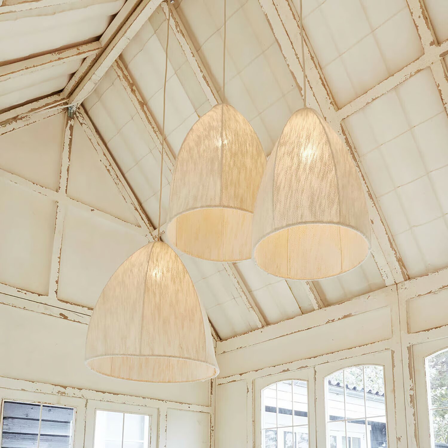 LOBERON Závěsné lampy 3dílná sada Reveaux