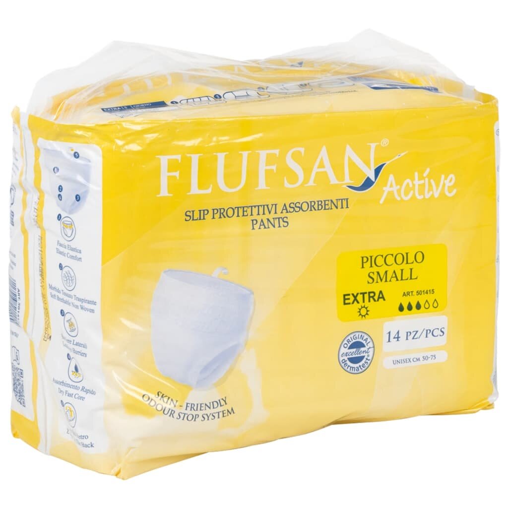 Flufsan Inkontinenční kalhotky pro dospělé 14 ks velikost S
