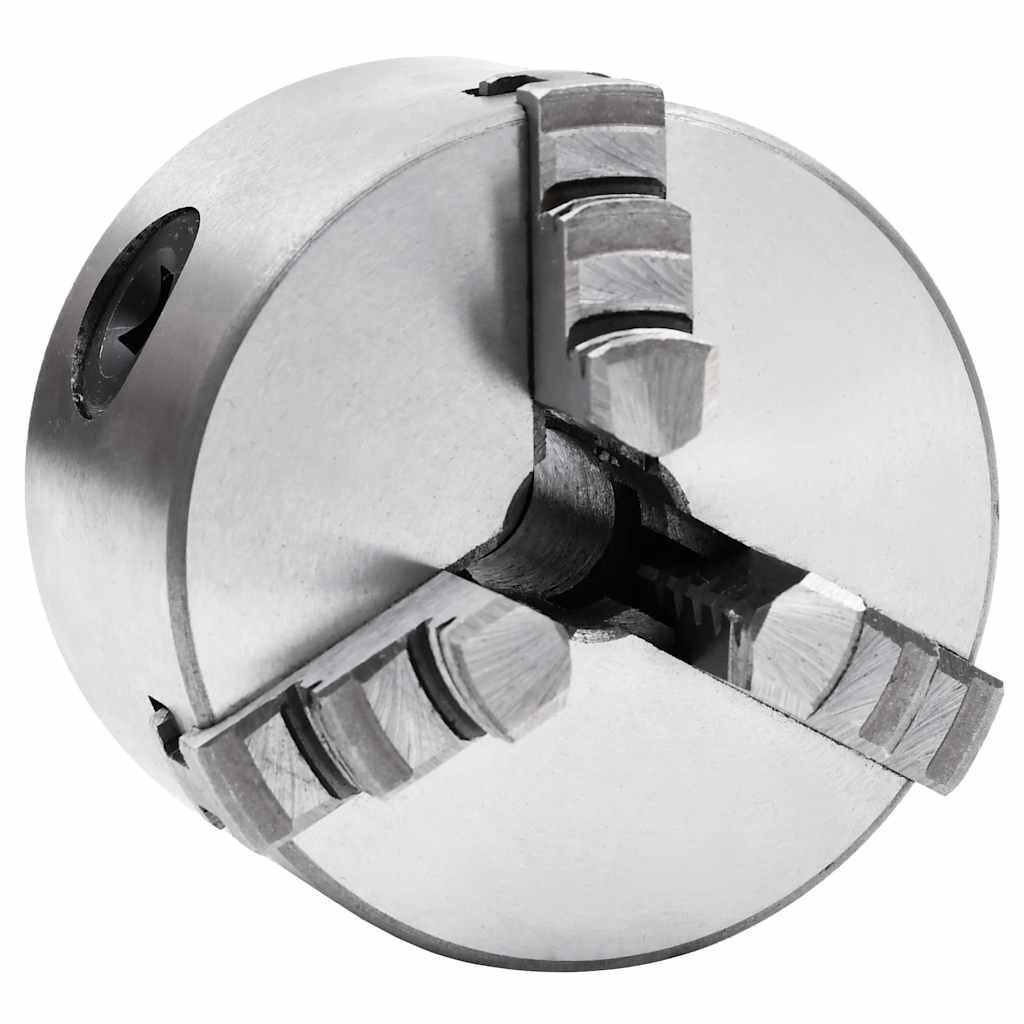 vidaXL 3čelisťové samostředící sklíčidlo soustruh 80 mm ocel K11 80