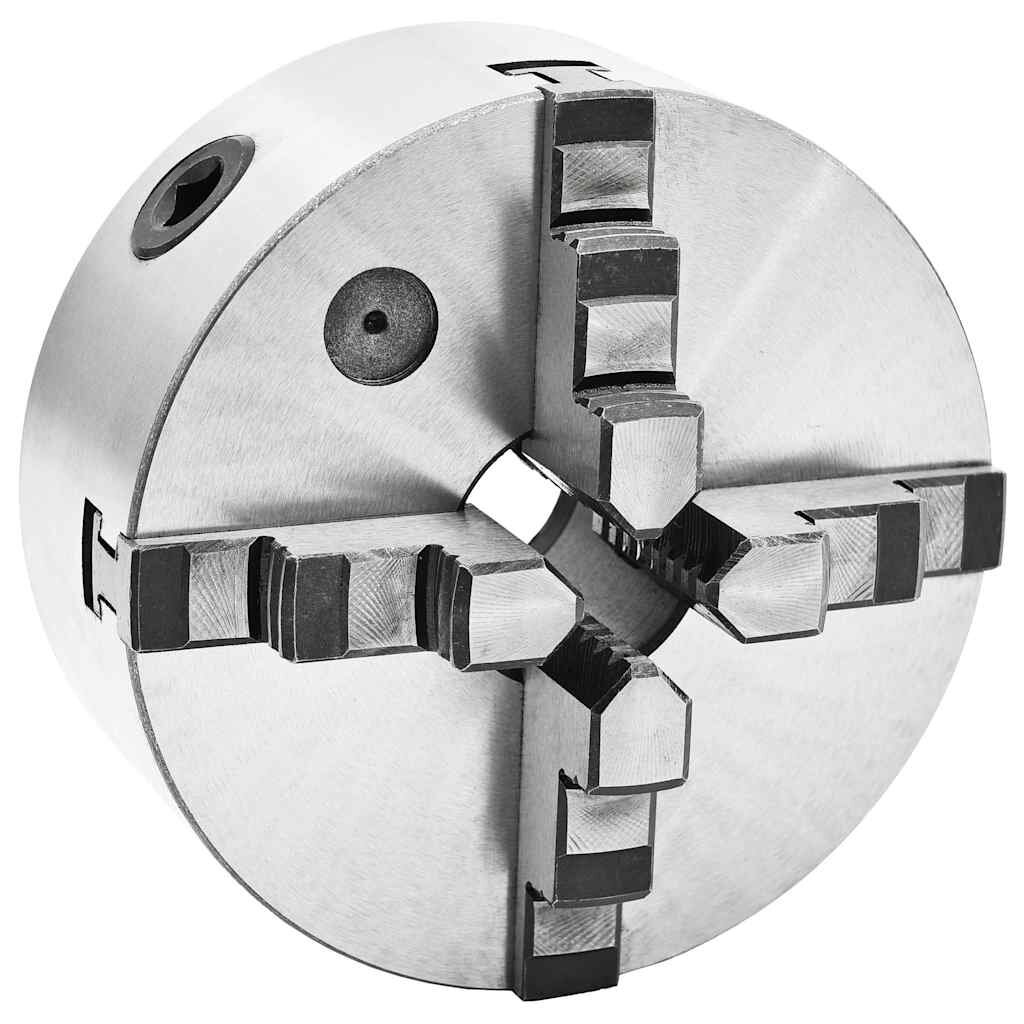 vidaXL 4čelisťové samostředící sklíčidlo soustruh 160 mm ocel K12 160