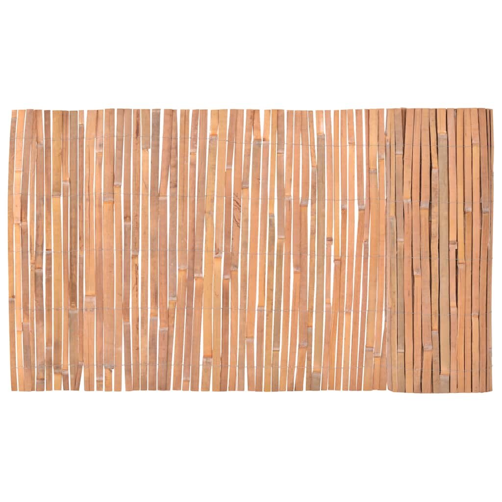 vidaXL Bambusový plot 1000 x 70 cm