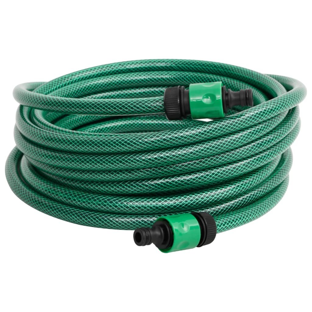 vidaXL Bazénová hadice zelená 30 m PVC