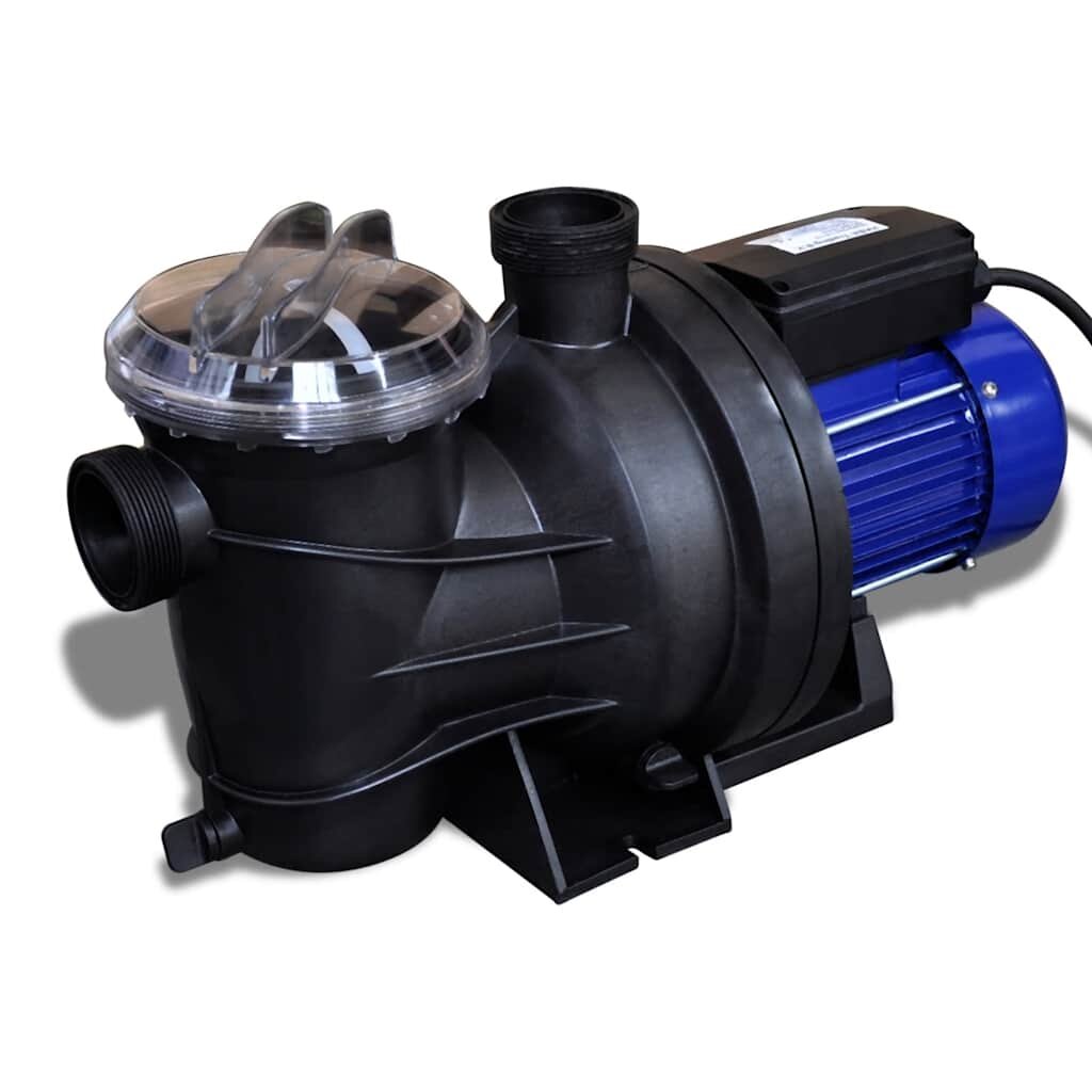 vidaXL Bazénové čerpadlo elektrické 1200 W modré