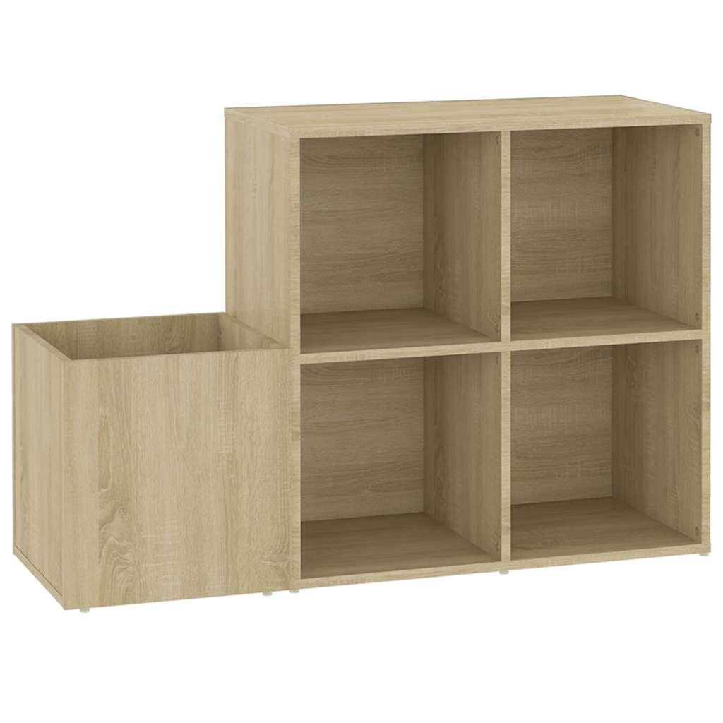 vidaXL Botník do předsíně dub sonoma 105x355x70 cm kompozitní dřevo