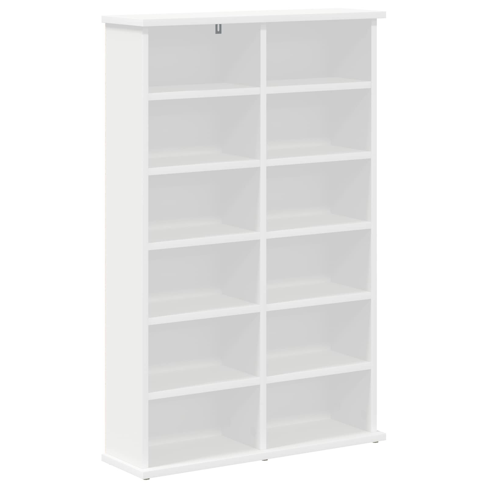 vidaXL CD skříň Bílá 60 x 17 x 92 cm Kompozitní dřevo