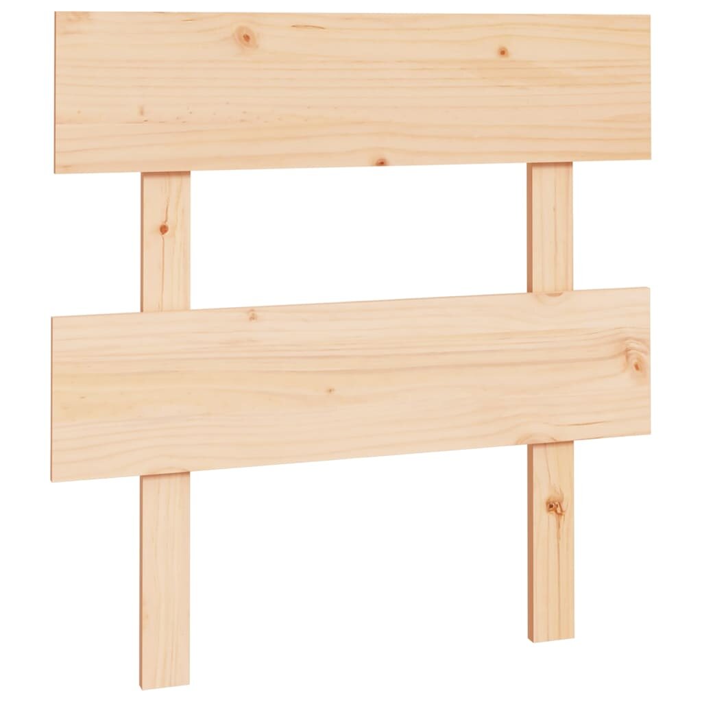 vidaXL Čelo postele 785 x 3 x 81 cm masivní borovice