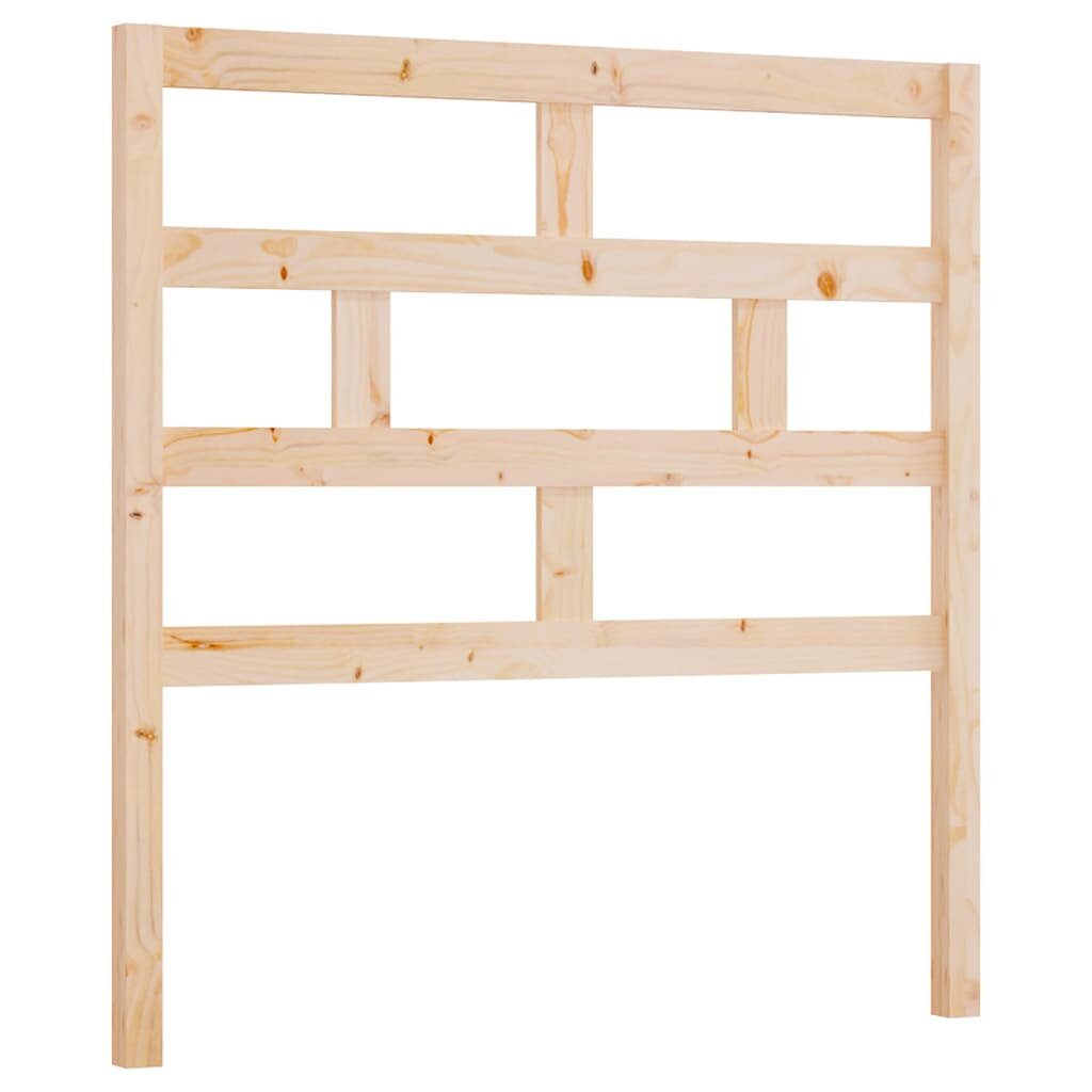vidaXL Čelo postele 81 x 4 x 100 cm masivní borovice