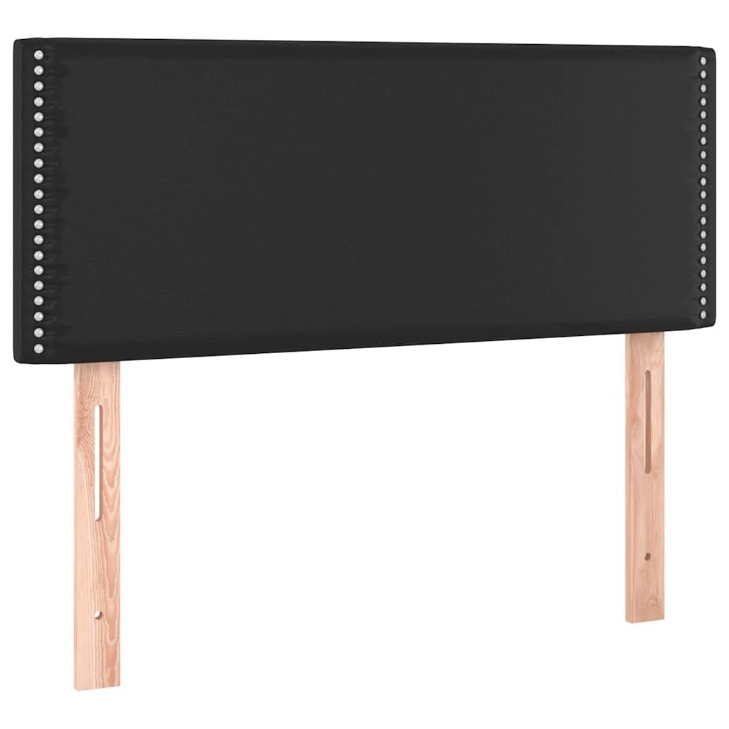 vidaXL Čelo postele černé 100x5x78/88 cm umělá kůže