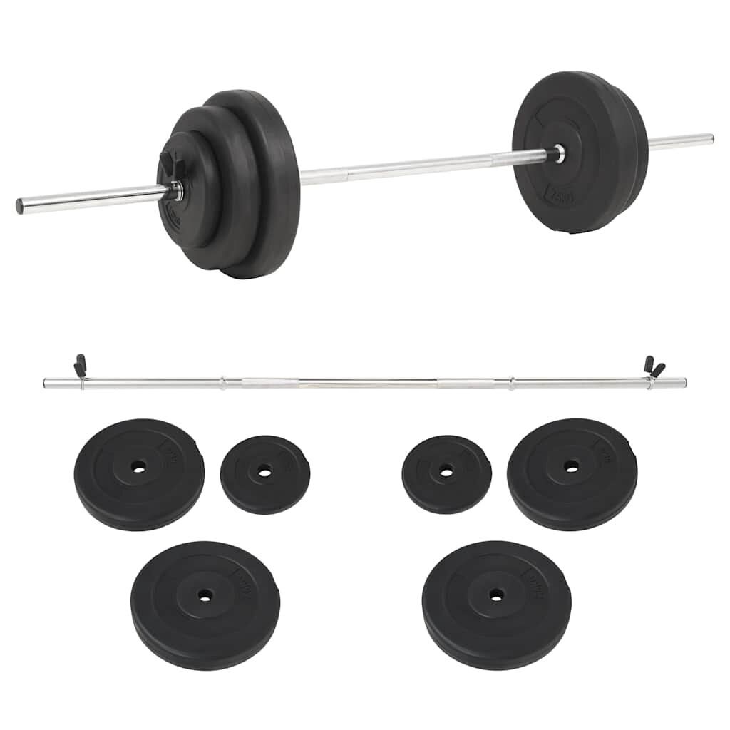 vidaXL Činková sada 30 kg