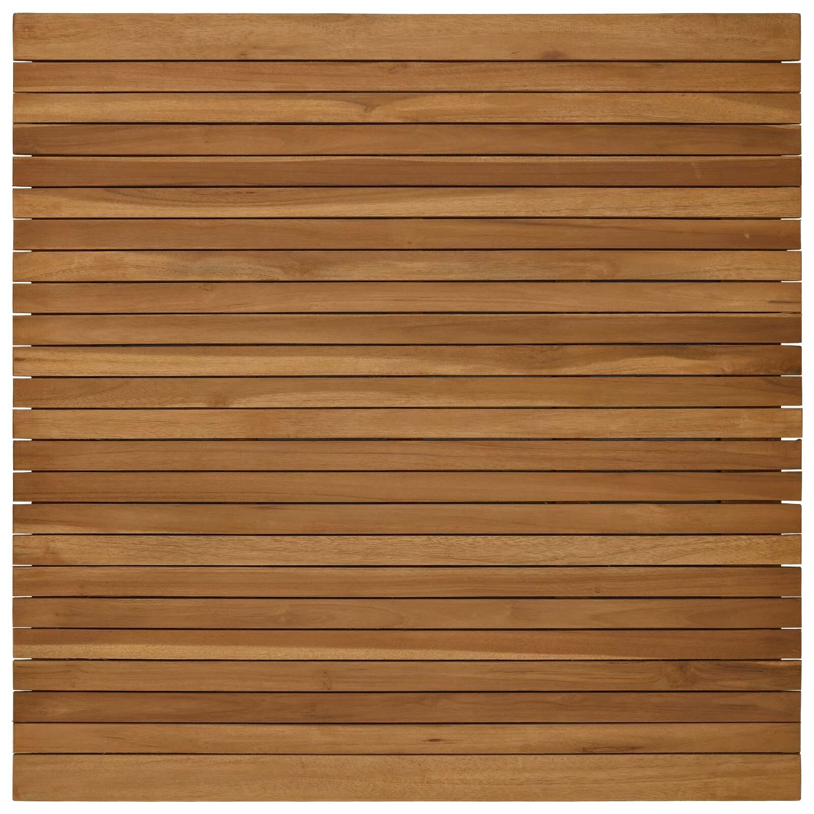 vidaXL Deska stolu 90 x 90 x 35 cm Čtvercový Pevné teakové dřevo