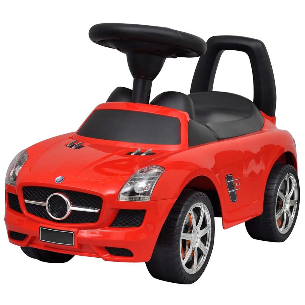 vidaXL Dětské auto / odrážedlo červené