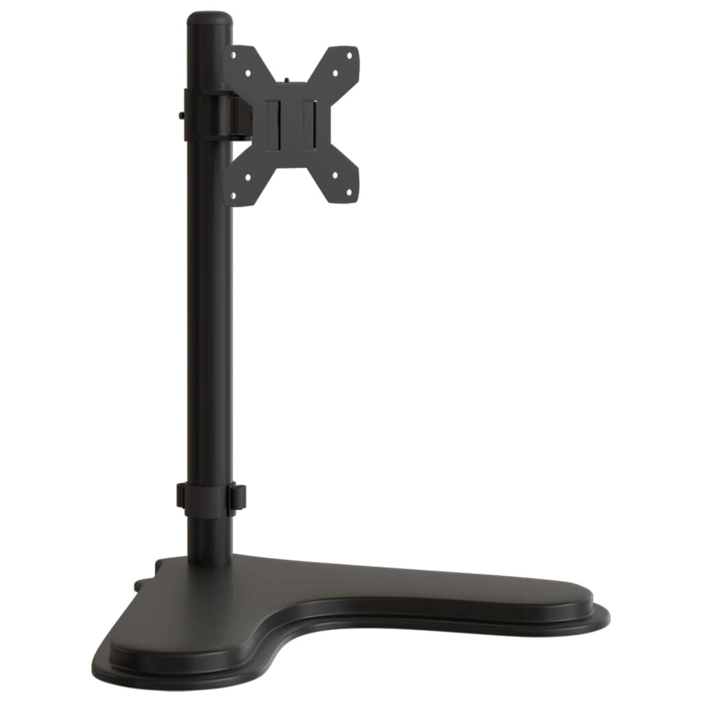 vidaXL Držák na monitor černý ocel VESA 75/100 mm