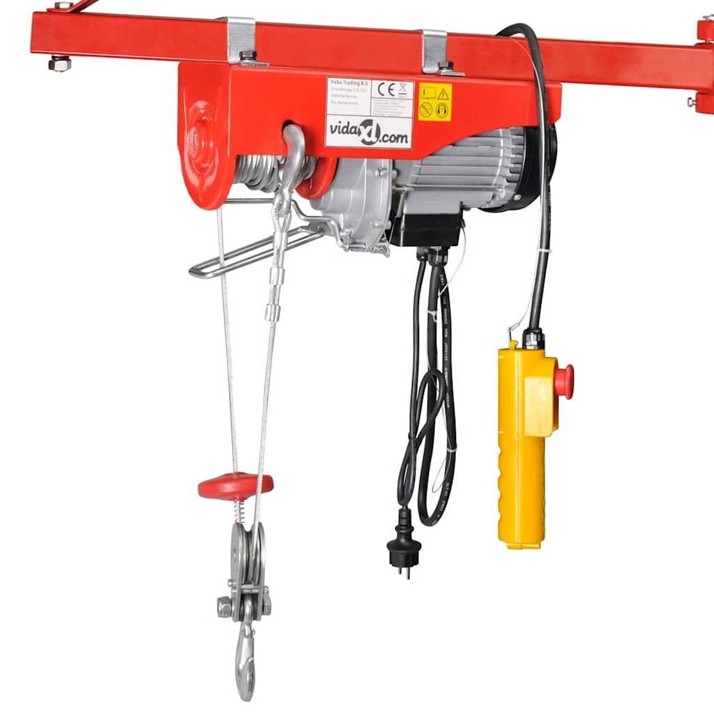 vidaXL Elektrický zvedák 1000 W 200/400 kg