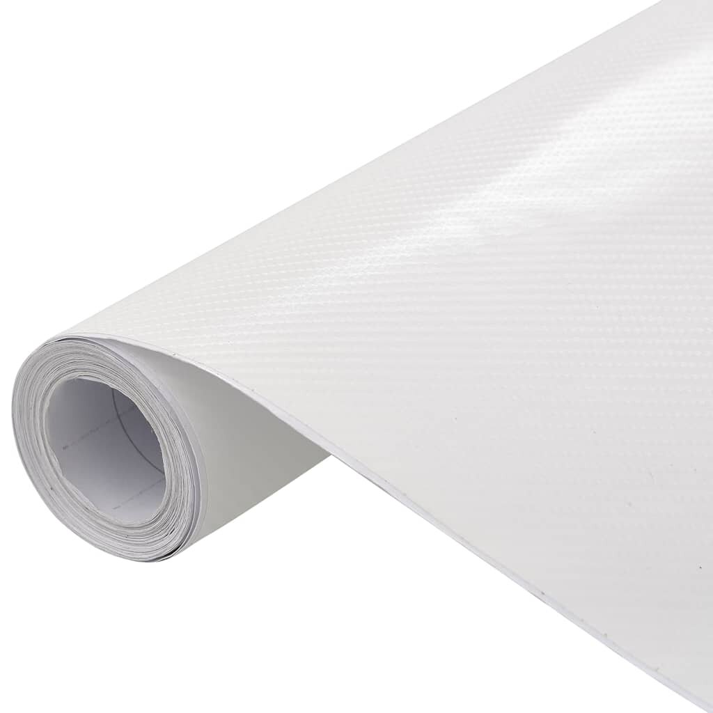 vidaXL Fólie na auto 4D bílá 100 x 150 cm