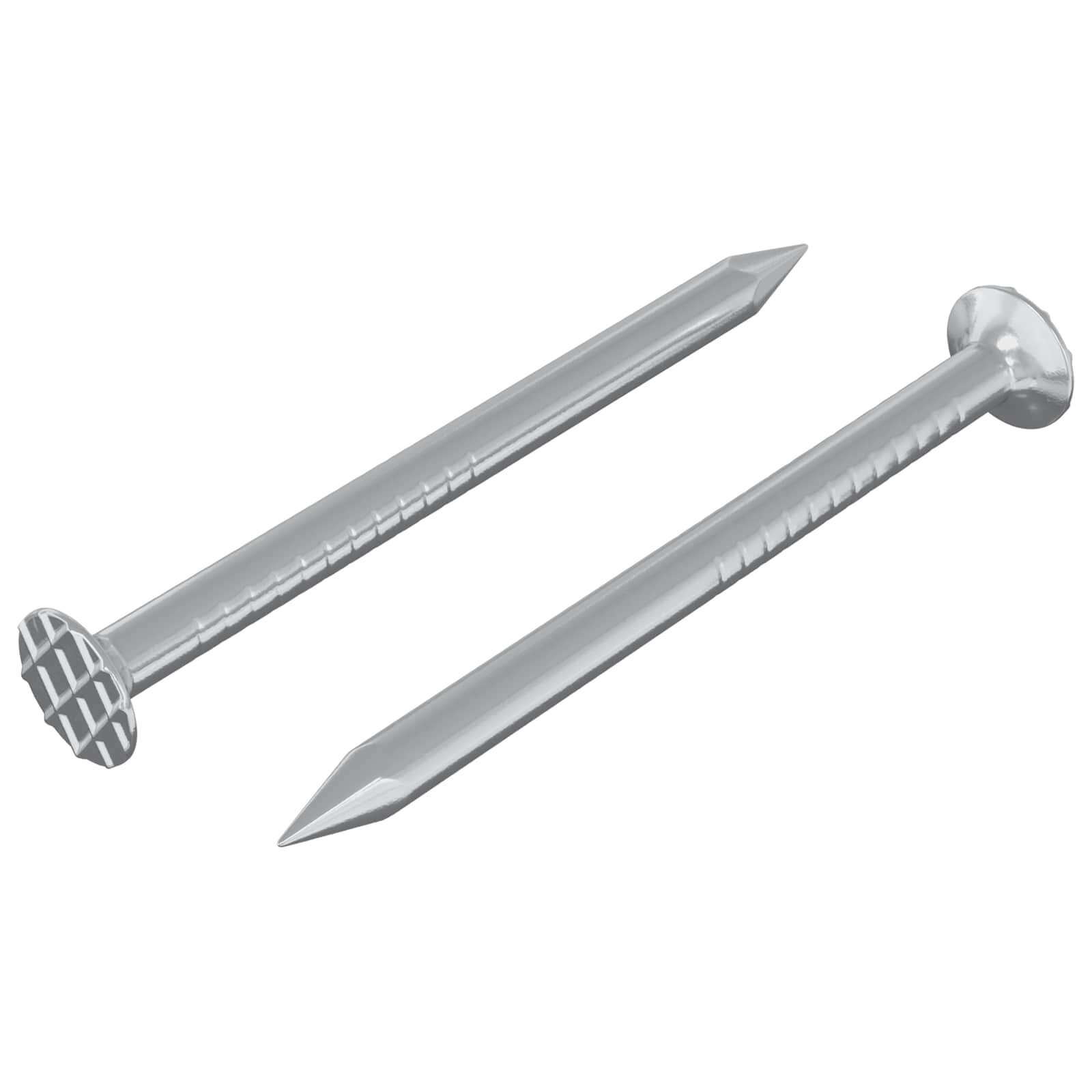 vidaXL Hřebíky pro Dřevo 2 pcs Stříbrná Ø 3 x 15 mm Kov