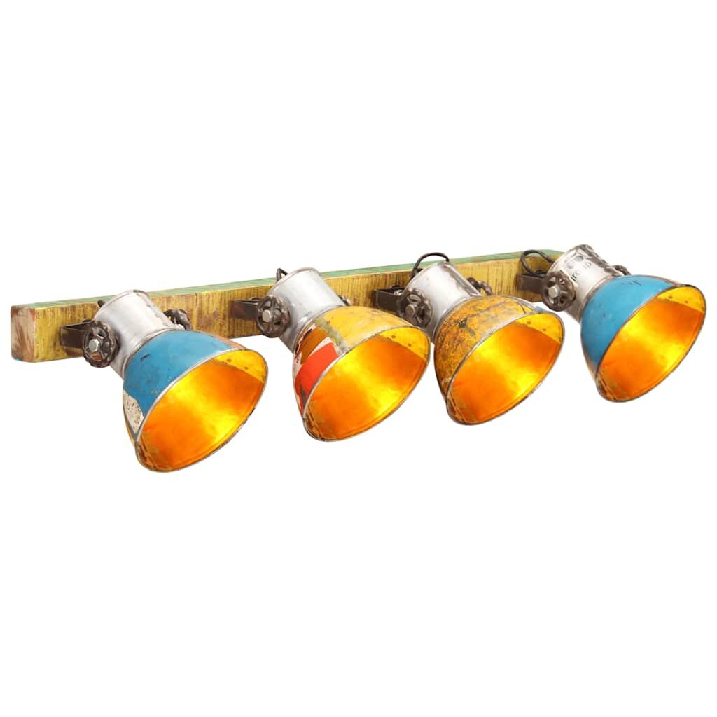 vidaXL Industriální nástěnná lampa vícebarevná 90 x 25 cm E27