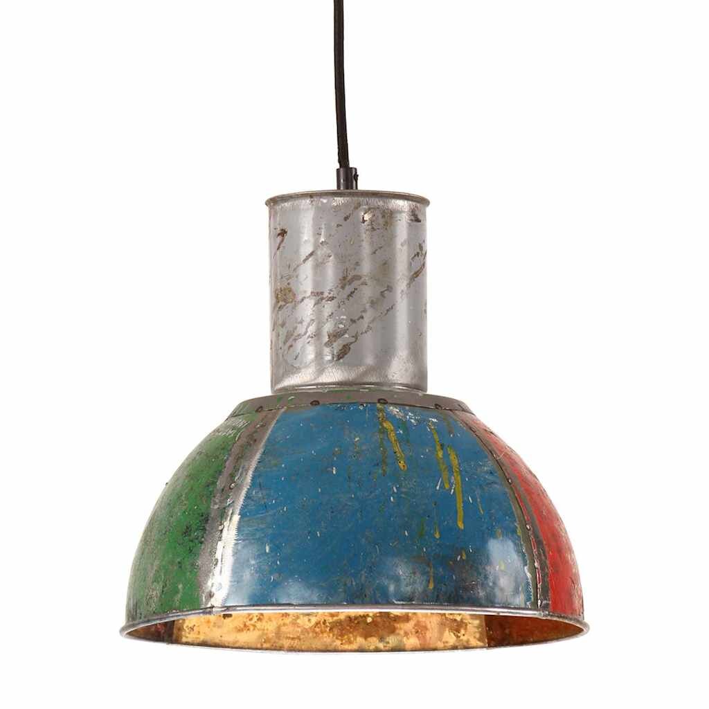 vidaXL Industriální závěsná lampa 25 W vícebarevná kulatá 285 cm E27