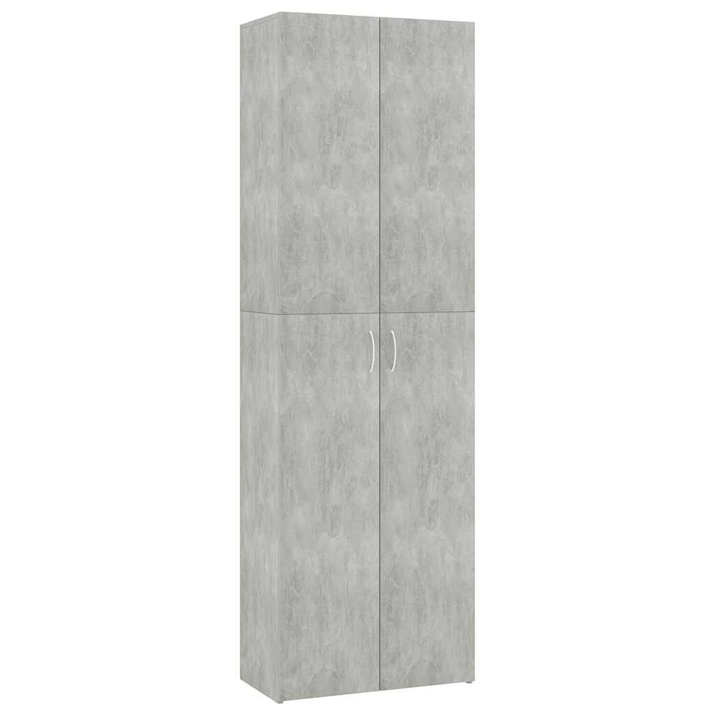 vidaXL Kancelářská skříň betonově šedá 60x32x190 cm kompozitní dřevo