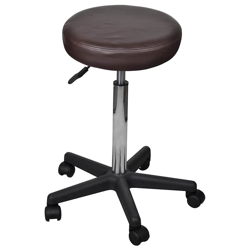 vidaXL Kancelářská stolička hnědá
