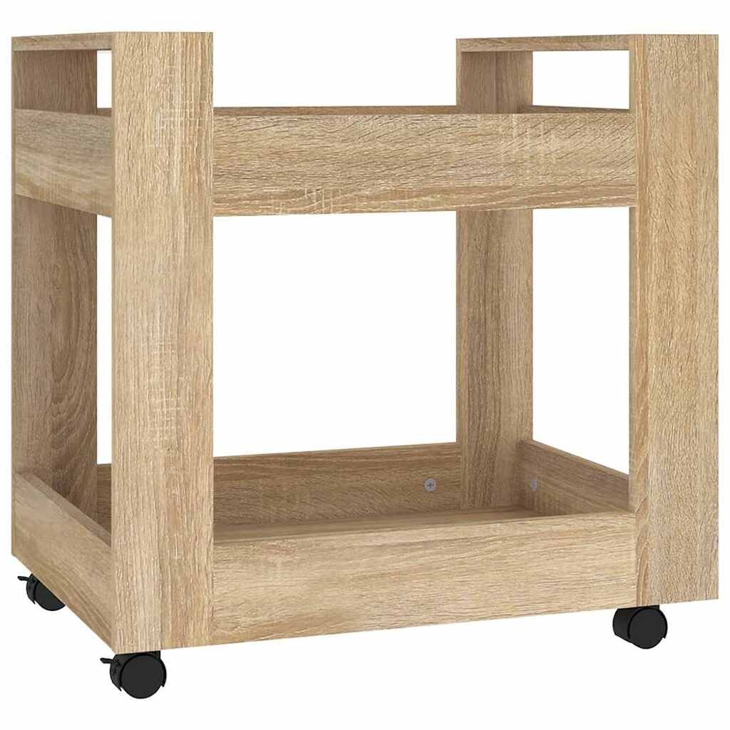 vidaXL Kancelářský kontejner dub sonoma 60x45x60 cm kompozitní dřevo