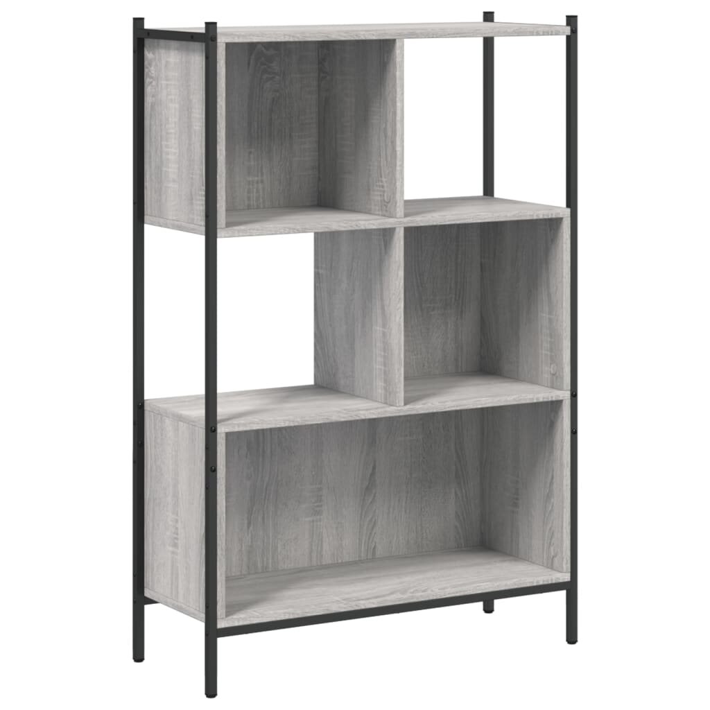 vidaXL Knihovna šedá sonoma 72 x 28 x 109 cm kompozitní dřevo