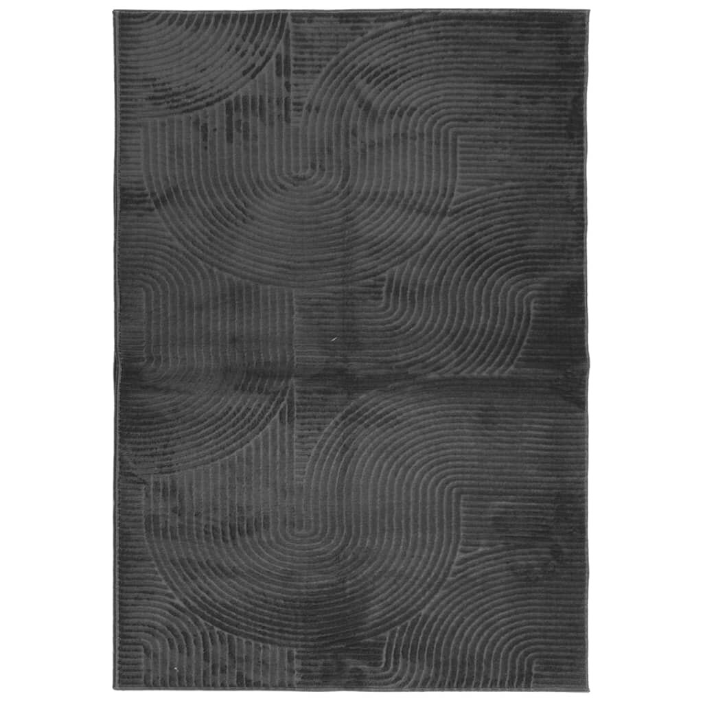 vidaXL Koberec IZA krátký vlas skandinávský vzhled antracit 120x170 cm