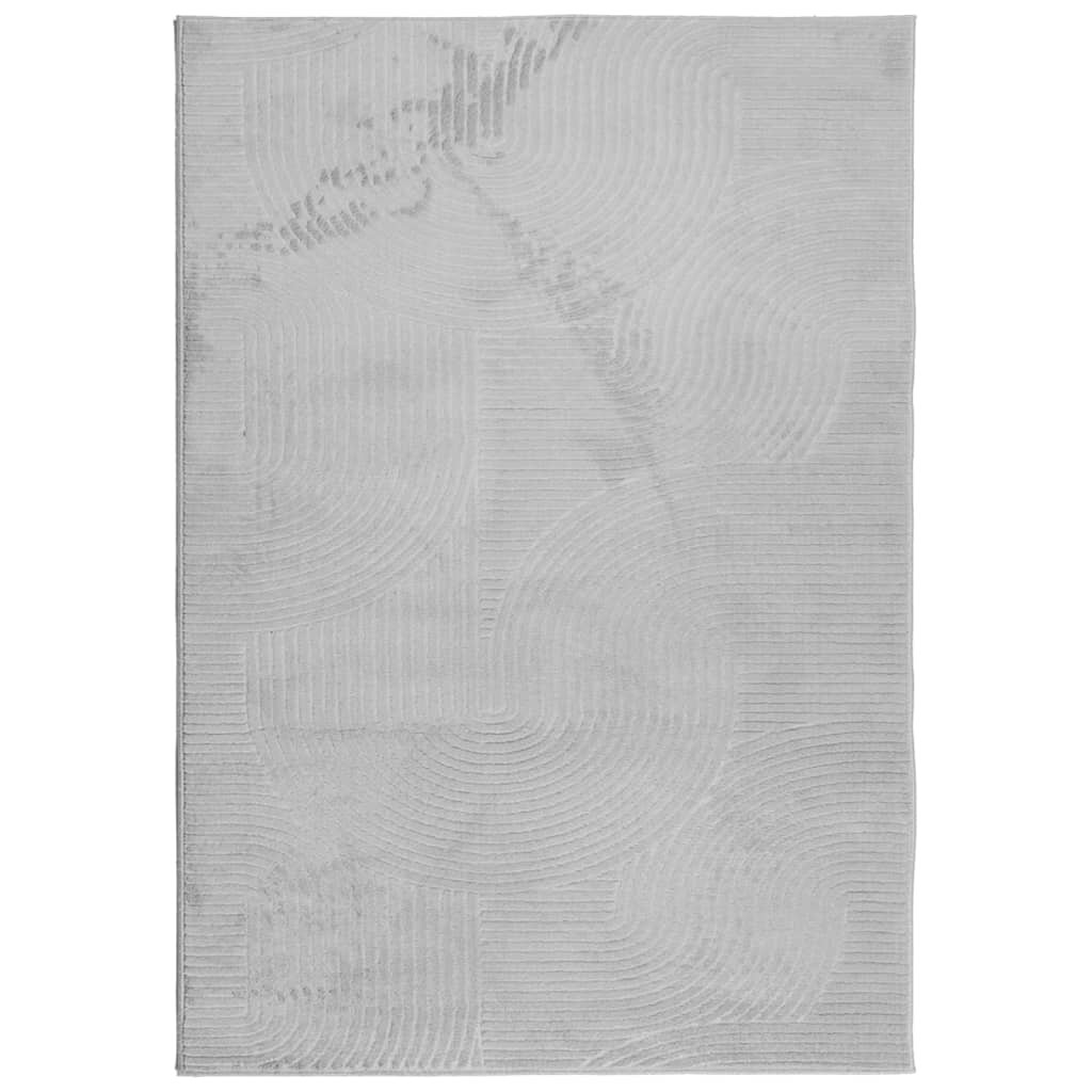vidaXL Koberec IZA krátký vlas skandinávský vzhled šedý 120 x 170 cm