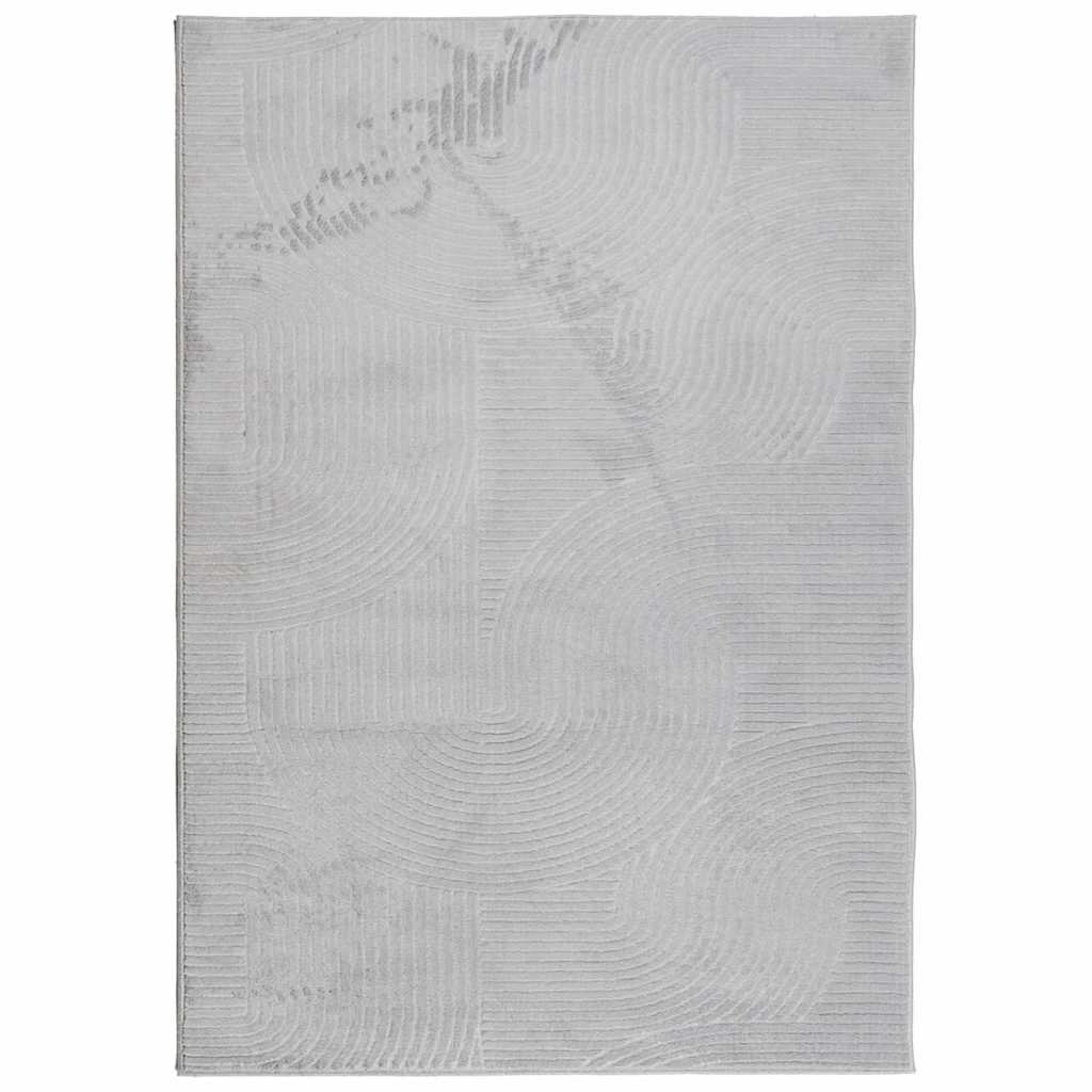 vidaXL Koberec IZA krátký vlas skandinávský vzhled šedý 160 x 230 cm