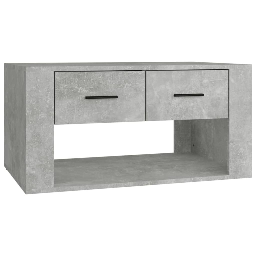 vidaXL Konferenční stolek betonově šedý 80x50x40 cm kompozitní dřevo