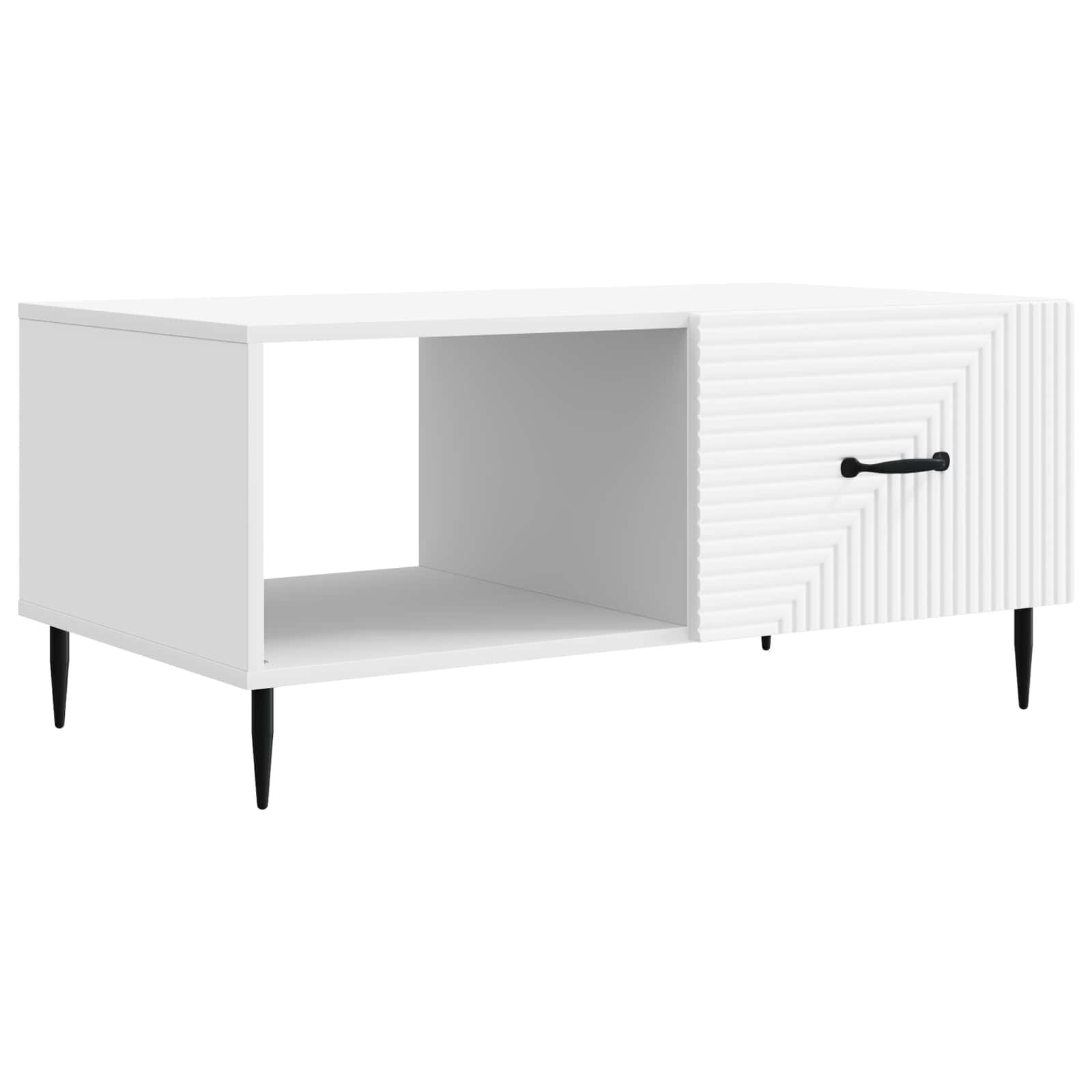 vidaXL Konferenční stolek Bílá 90 x 50 x 40 cm Kompozitní dřevo