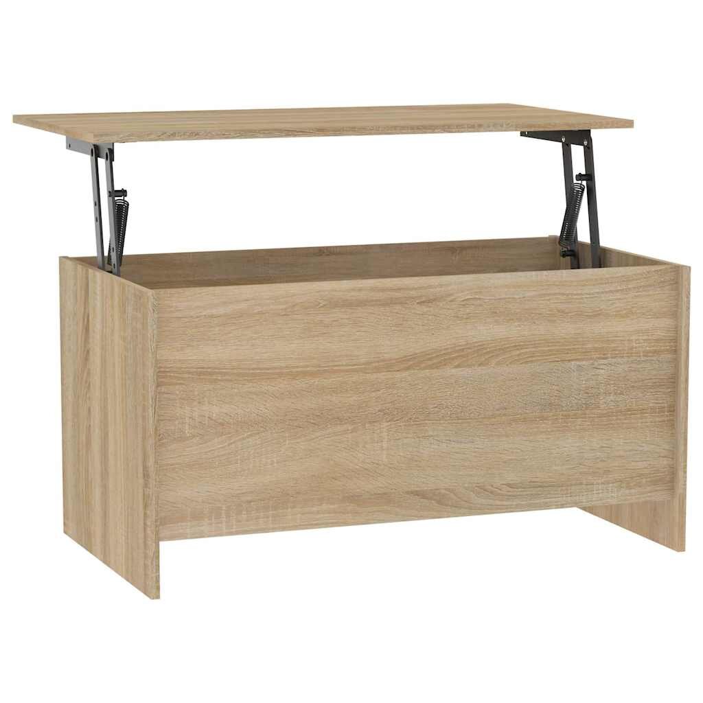 vidaXL Konferenční stolek dub sonoma 102x555x525 cm kompozitní dřevo