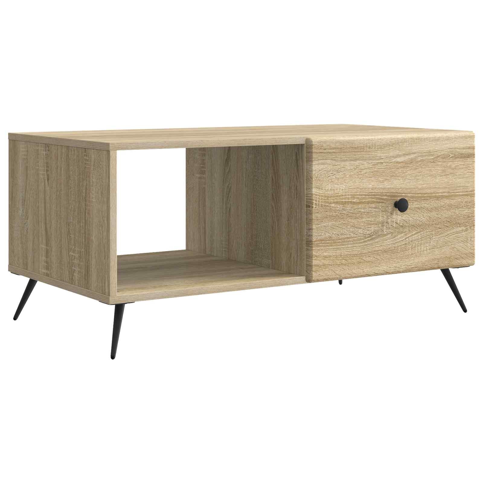 vidaXL Konferenční stolek Dub sonoma 90 x 50 x 40 cm Kompozitní dřevo