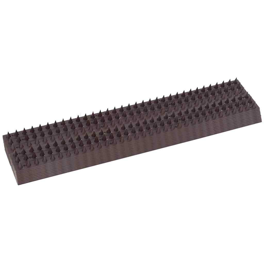 vidaXL Kontrolní hroty proti ptákům 49 x 45 x 17 cm sada 20 ks