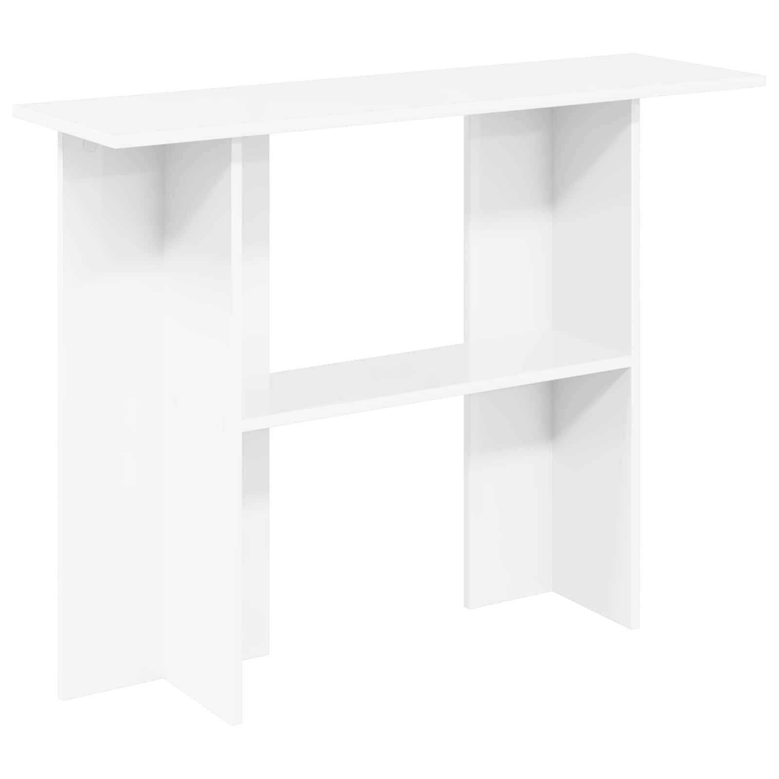 vidaXL Konzolový stolek Bílá 100 x 30 x 75 cm Kompozitní dřevo