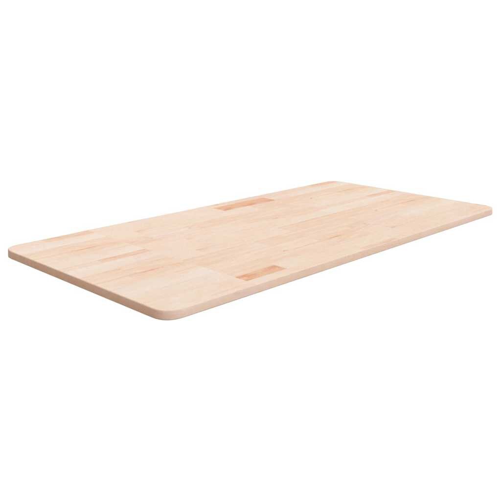 vidaXL Koupelnová deska 100 x 50 x 15 cm neošetřené masivní dřevo