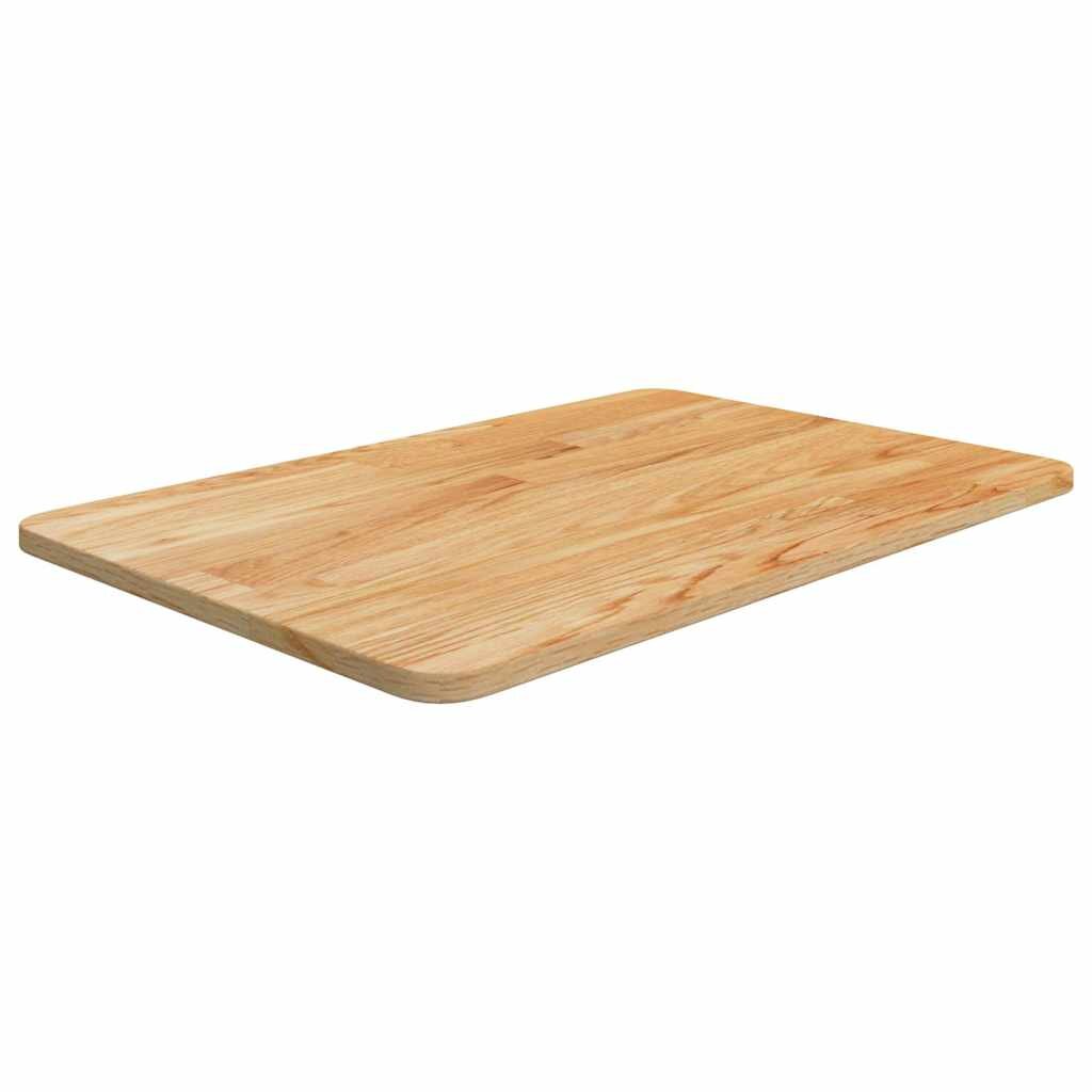 vidaXL Koupelnová deska světle hnědá 60x40x15 cm ošetřený masiv