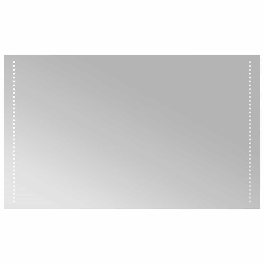 vidaXL Koupelnové zrcadlo s LED osvětlením 100x60 cm