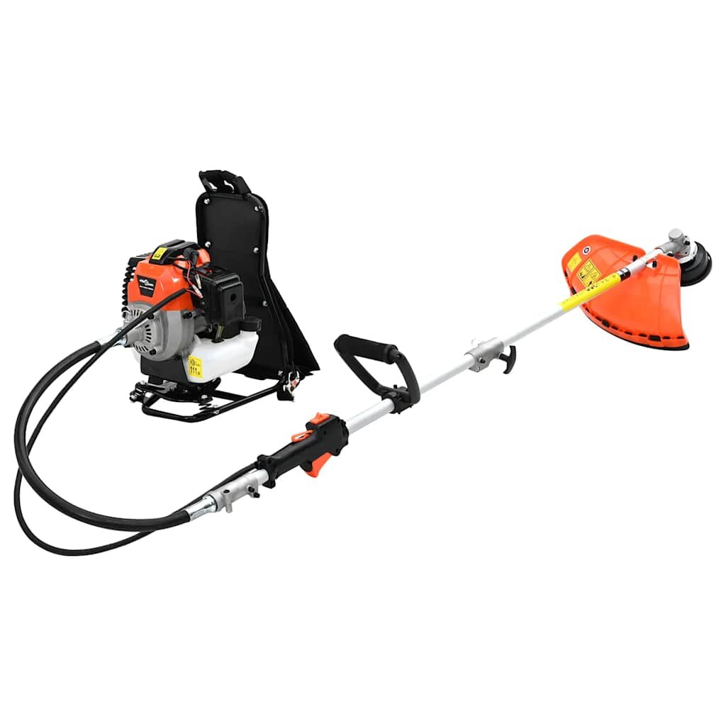 vidaXL Křovinořez batoh Design oranžový 52 ccm 145 kW