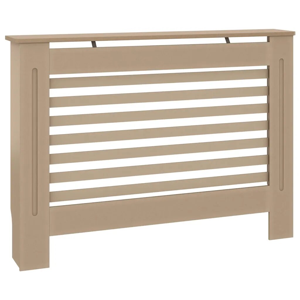 vidaXL Kryt na radiátor 112 x 19 x 815 cm MDF