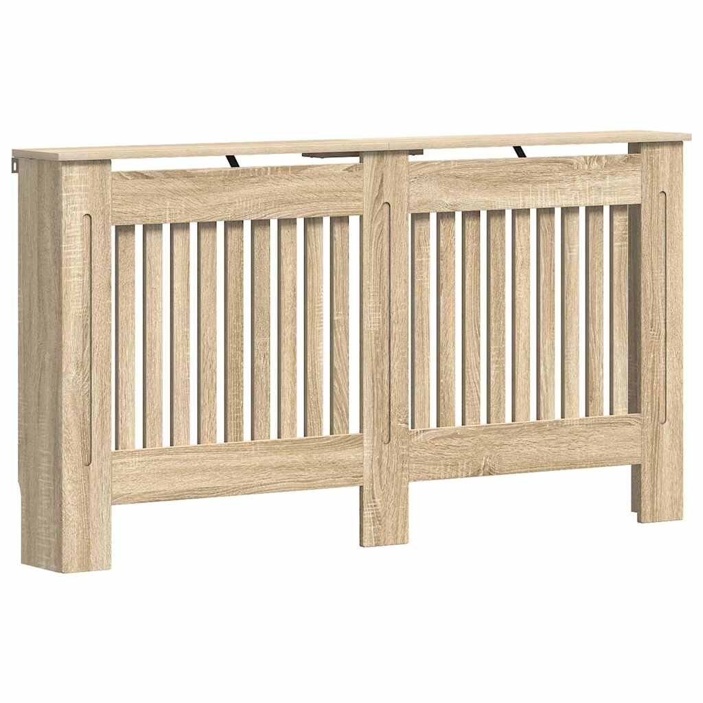 vidaXL Kryt na radiátor 152 x 19 x 815 cm kompozitní dřevo