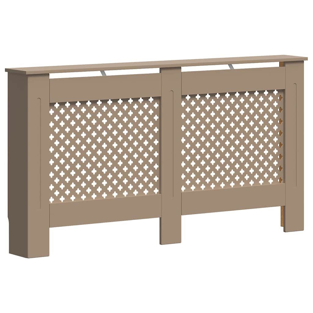 vidaXL Kryt na radiátor 152 x 19 x 815 cm MDF