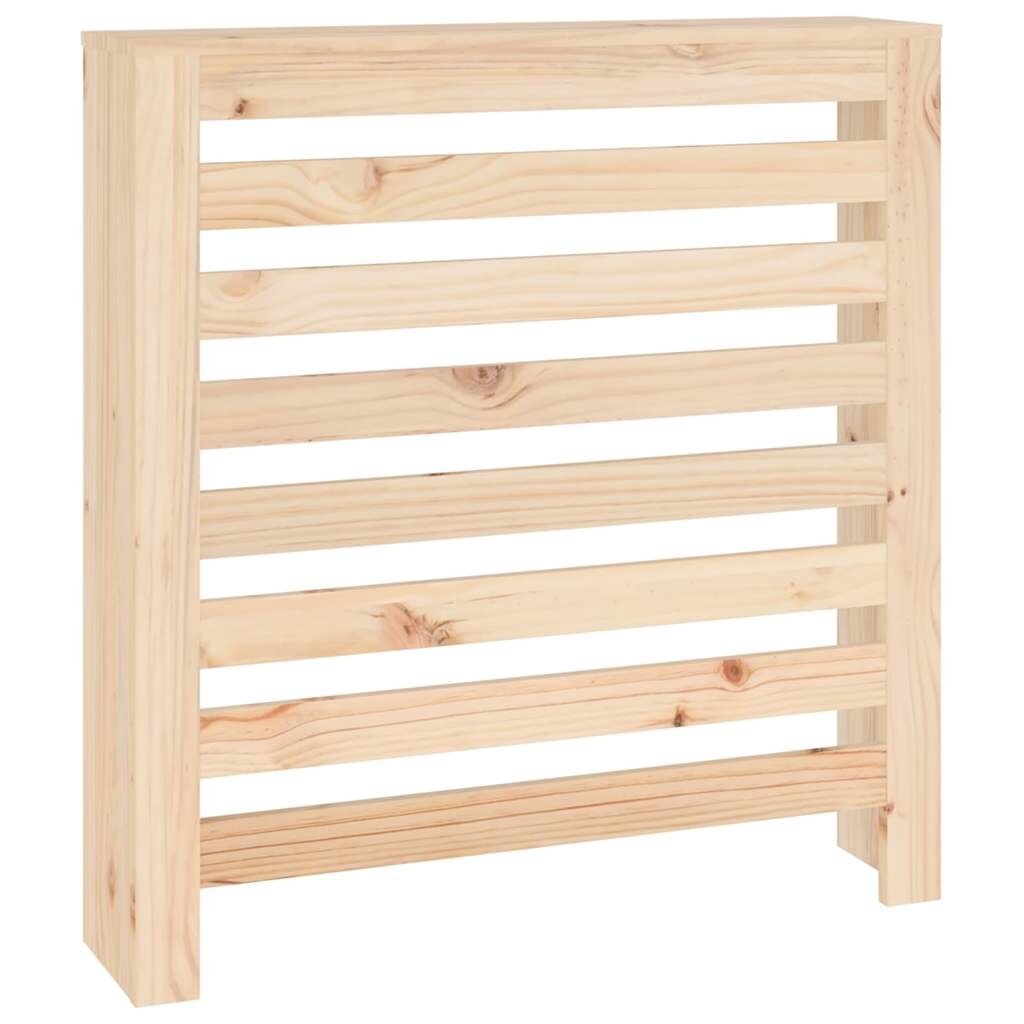 vidaXL Kryt na radiátor 795 x 19 x 84 cm masivní borové dřevo