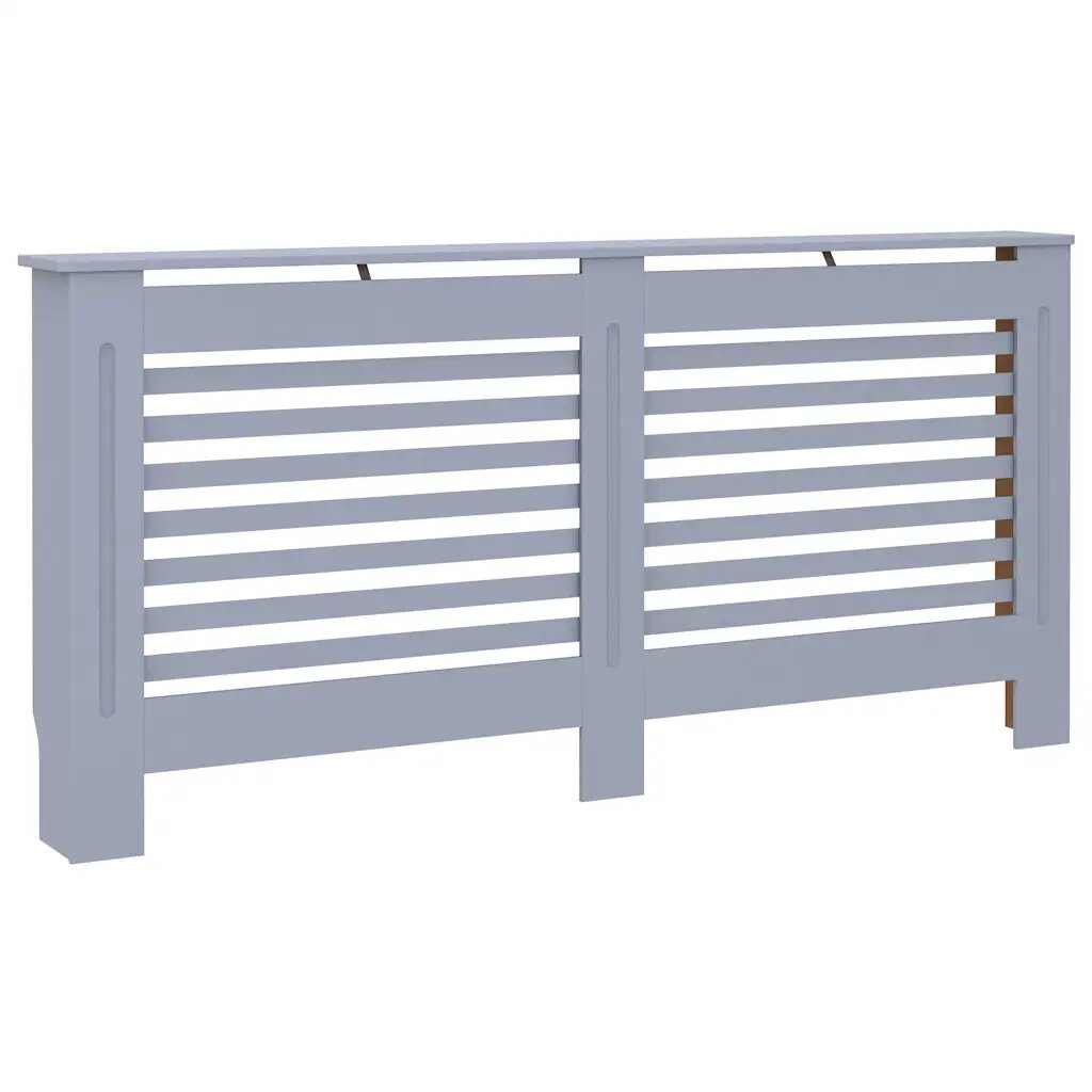 vidaXL Kryt na radiátor antracitový 172 x 19 x 815 cm MDF