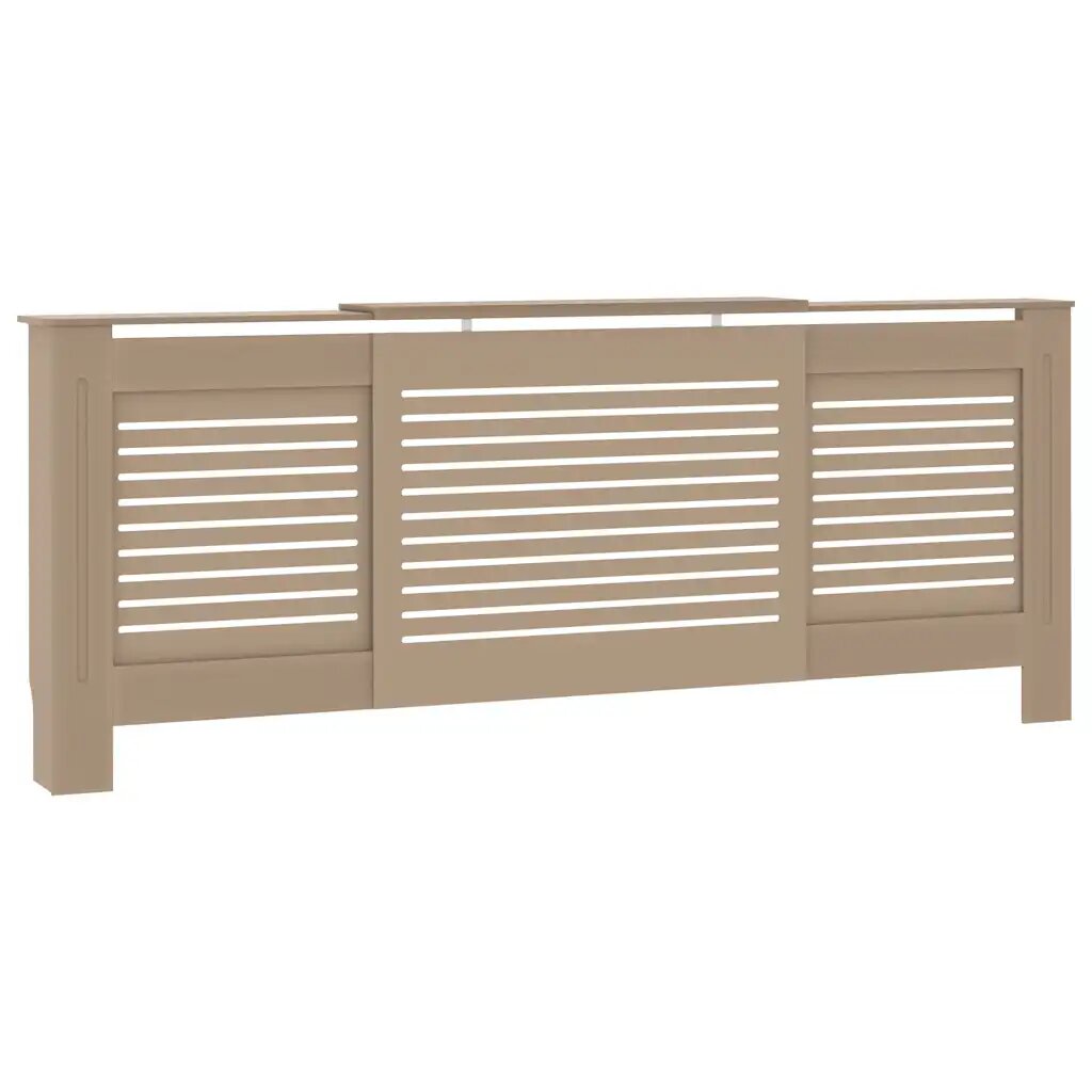 vidaXL Kryt na radiátor MDF 205 cm