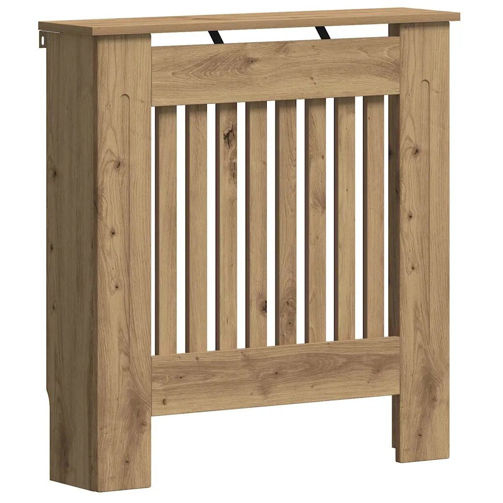 vidaXL Kryt radiátoru Dub artisan 78 x 19 x 815 cm Kompozitní dřevo