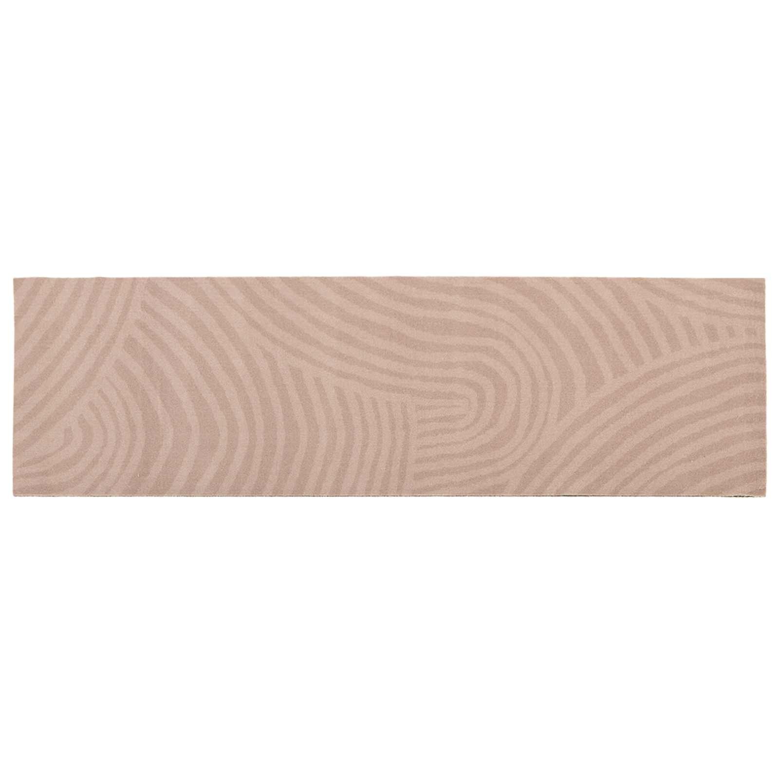 vidaXL Kuchyňský koberec taupe skandinávský 300 x 60 cm 100% polyamid